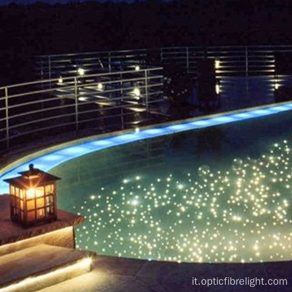 Illuminazione per piscine a fibra ottica Fiberstars