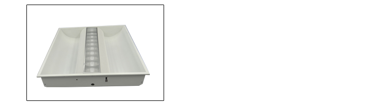 50w LED TROFFER SQUARE RECESSED SERIES FOR BANK SUPERMARKET HOTEL SCHOOL
