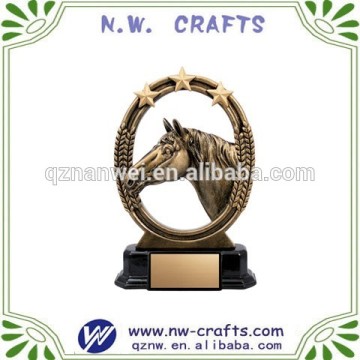 Tri-Star Horse Trophy Resin Sport Trophy