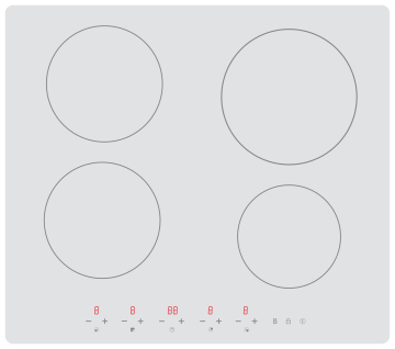 2021 Built in induction hob digital induction cooktop