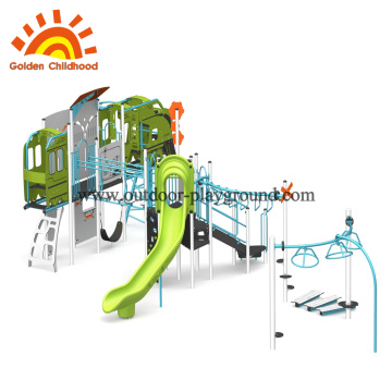 Kids Outdoor Play Sets dengan Slide