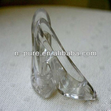 Clear Crystal Stiletto Shoes