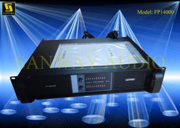 Four Channel Concert Sound Equipment , Dj Audio Power Sound Amplifier