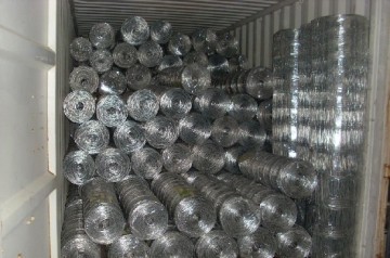 galvanized field farm fence