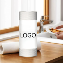 Nonwoven Wood pulp and PP Cleaning Cloth