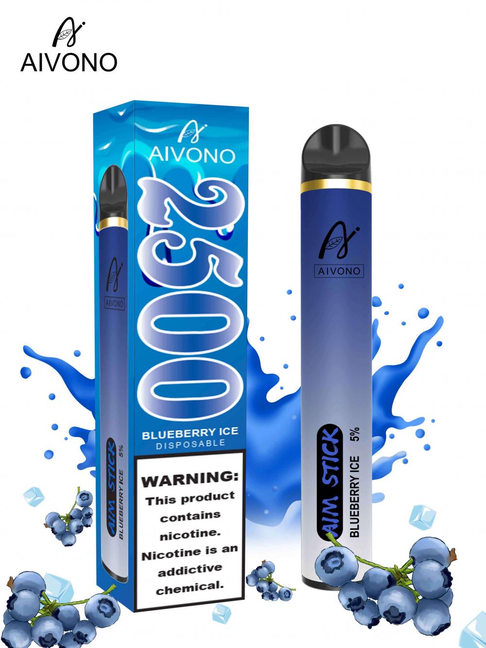 OEM/ODM Aivono Aim Stick 2500 Puff -Einweg -Vape