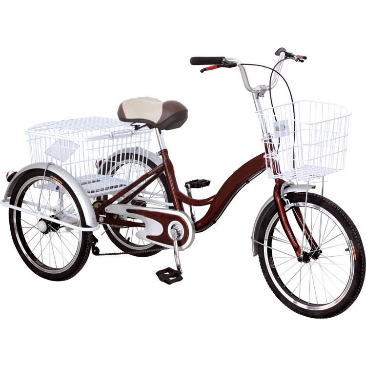 China factory new design adult tricycle disc brakes/cute adult tricycle front basket/better adult tricycle heavy duty