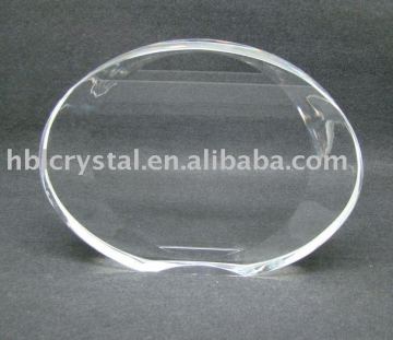 crystal blank plaque