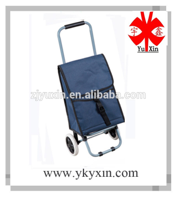 600D polyester shopping trolley bag/shopping trolley bag/foldable trolley shopping bag