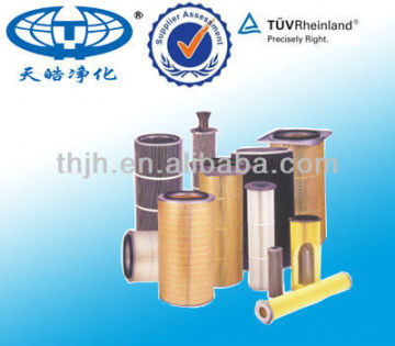 Fabric Dust Cartridge Air Filtering