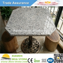 Tiger Skin White Square Korean Granite Inlay Table Top