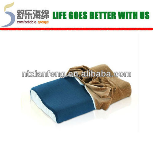 Butterfly massage memory foam pillow :50*30*11/6cm