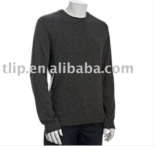 Crewneck Cashmere Sweater for Men