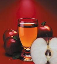 Clear apple juice concentrate