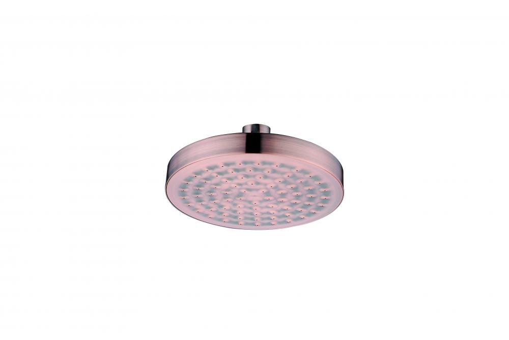 Ceiling shower head in bathroom at home