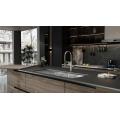 Brushed Double Bowl with Drainboard Undermount Kitchen Sink