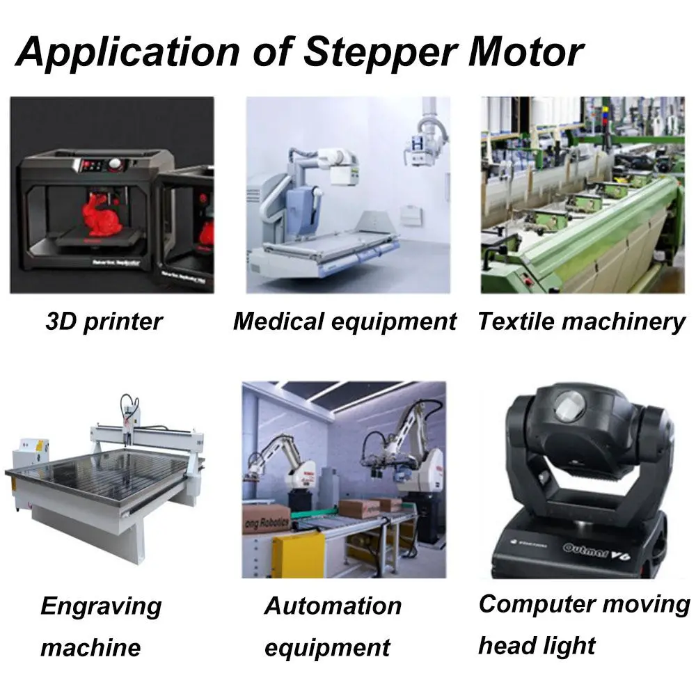 2021 Hot Sale Open Loop 2 Phase 1.8degree NEMA23 1.89n. M Stepper Motor for CNC Routers