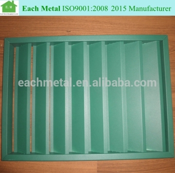 Best price of louver pvc casement window