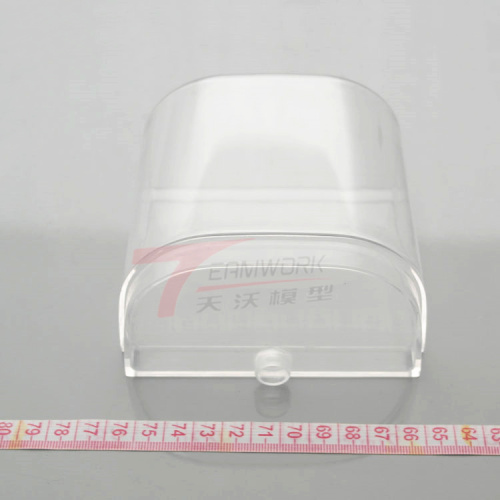 OEM high precision clear plastic machining cnc prototype