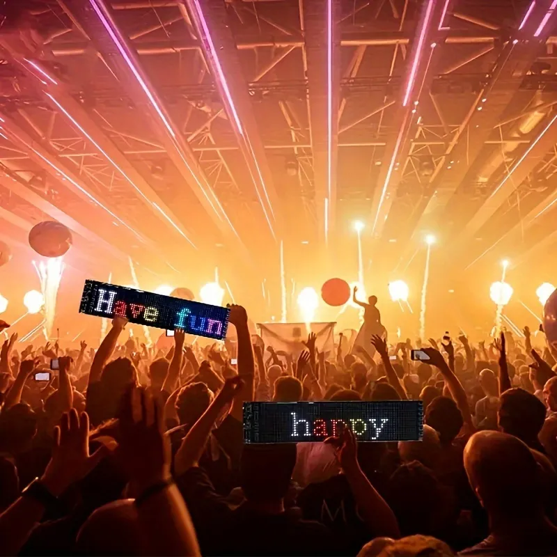 Flexible LED Display for Festivals, Shops, and Parties