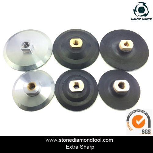 Diamond Aluminum Flexible Backer Pad