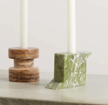 Stone Candle Holder Stand Decorating Marble Candle Holder