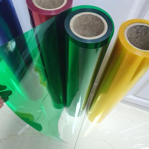 Color transparente PVC Thermo-Balsting Films