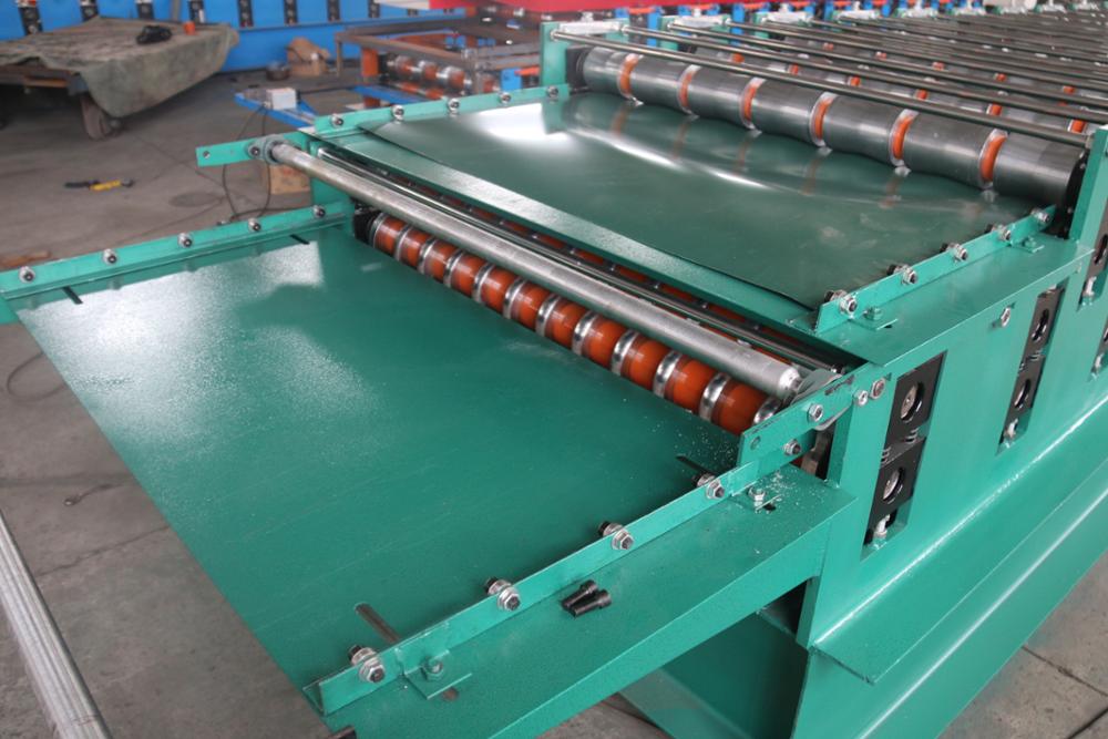 Double Layers Color Steel Sheet Metal Roof Roll Forming Machine For Sale