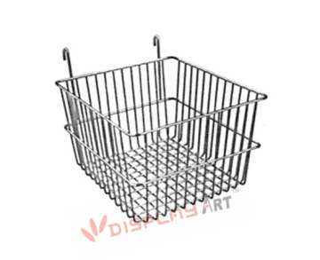 Gridwall basket -Grid wall basket - Grid basket