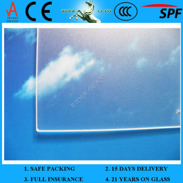 3.2/4mm EN12150 & SPF Low-Iron Patterned Glass SPF