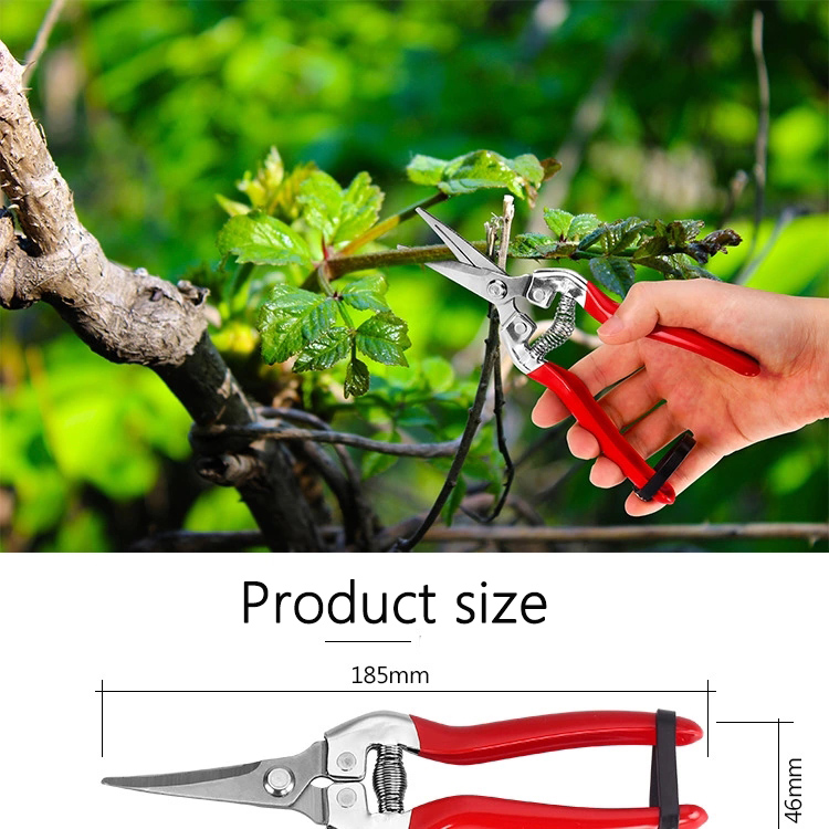 Cheaper Thin fruit shears gardening scissors Customizable logo colors fine branch shears Pruning shears