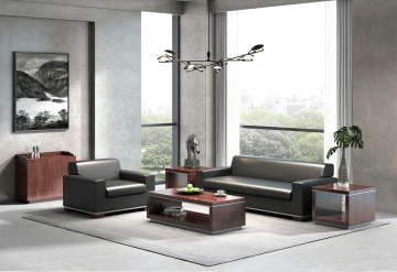 Wooden frame office sofa set office sofa