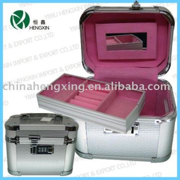 combination lock bin,combination lock box,brushed aluminum box code lock