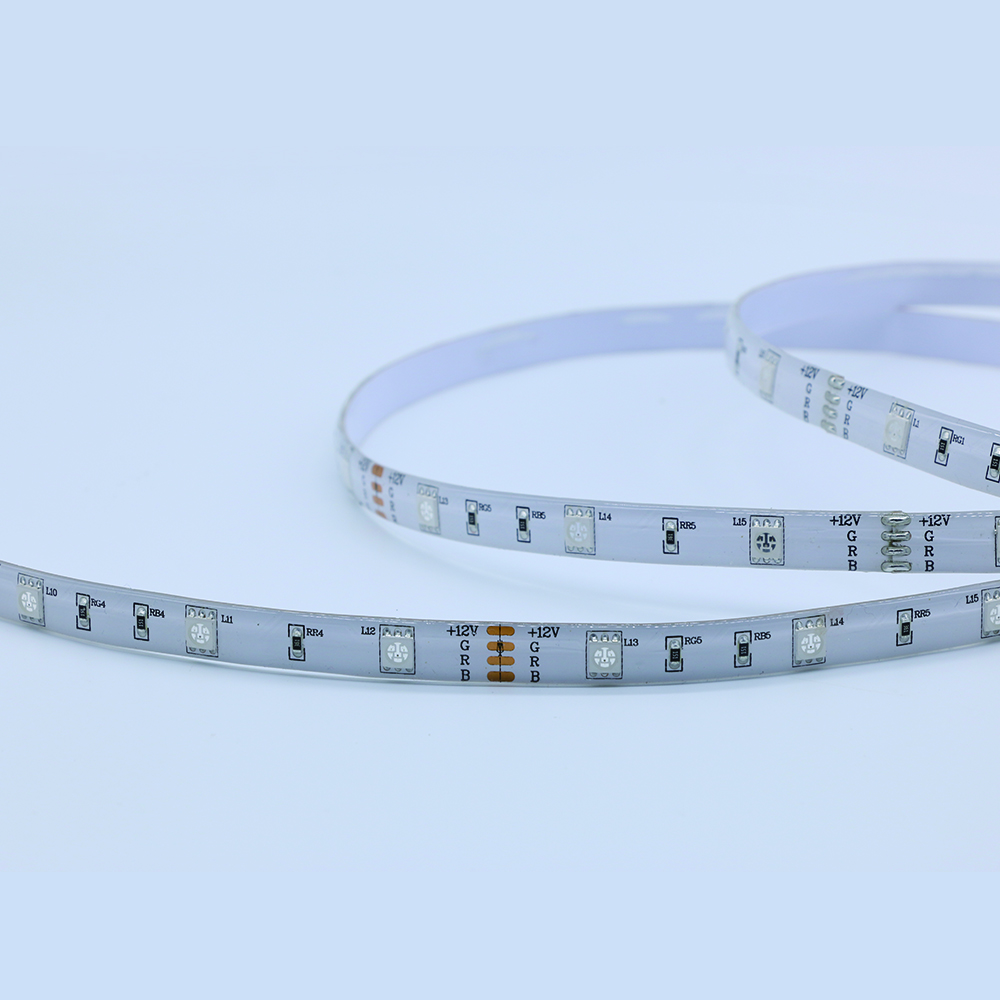 5050SMD RGB اللون 30led قطاع سطوع عالية