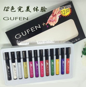 Gel nail polish pen
