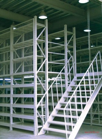 Attic type storage rack