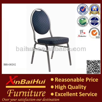 aluminum hotel tiffany metal folding padded chairs