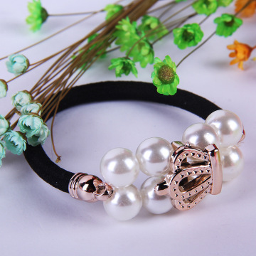 Korean version of the band rubber Pearl hairband