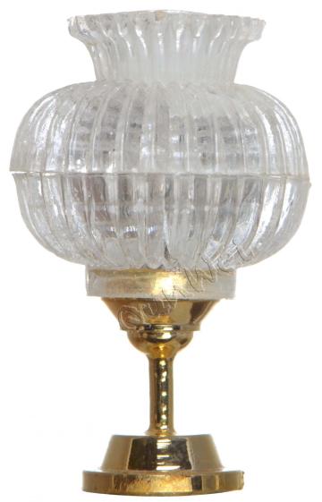 Victorian dollhouse miniatures table lamp