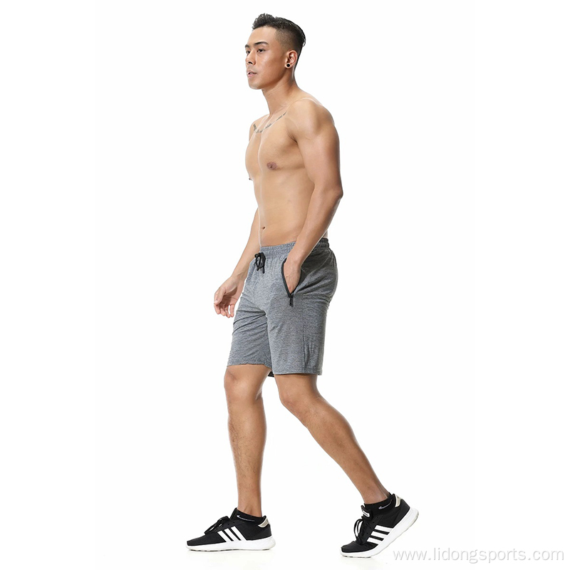 Men Shorts Grey Active Gym Mens Shorts