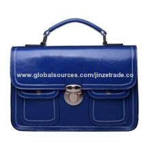 Fashionable Handbag with Exquisite Workmanship, Customized Logos and Designs Welcomed