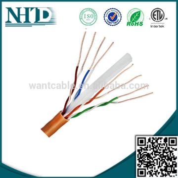 PVC factory supply 23awg utp cat6 data cables