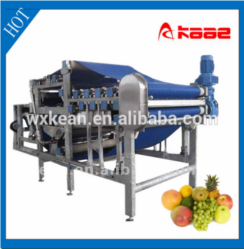 Full automatic industrial fruit and vegetable juicer belt presser