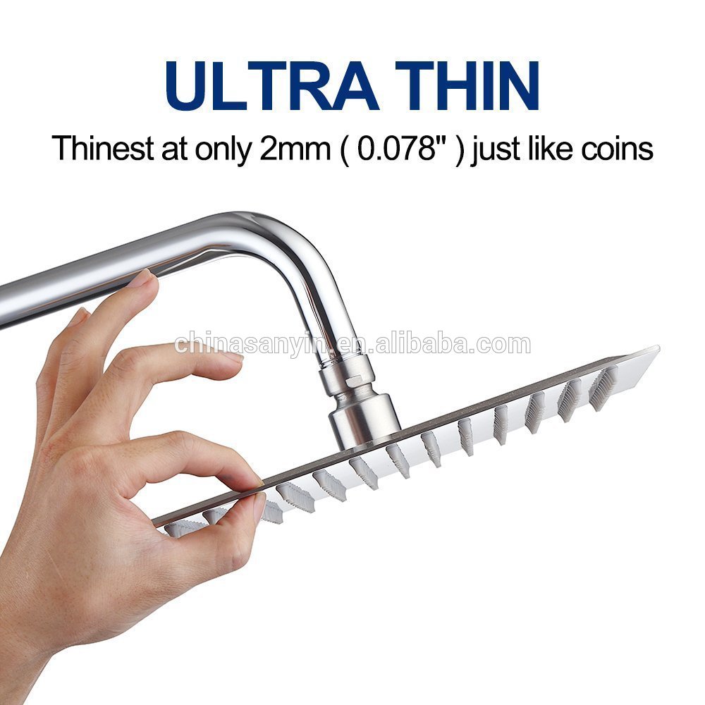 304 Paslanmaz Çelik Ultra İnce Yüksek Basınçlı Banyo