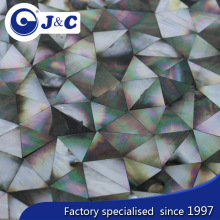 black MOP shell mosaic,in triangle black mother of pearl shell mosaic