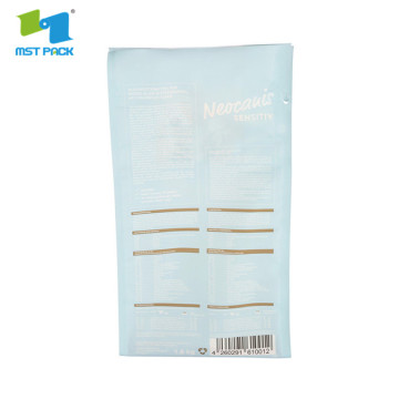 recycled stand up ziolock EVOH pet food packing bags