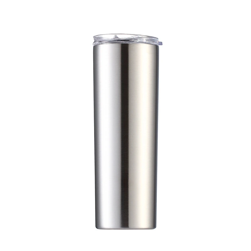 20oz Straight Cup Stainless Steel Insulated Vacuum Leak Proof Straw Mug Tumbler