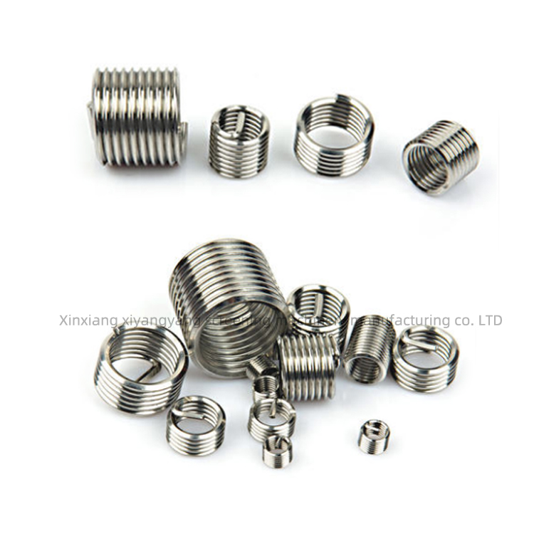 Titanium Alloy 304 Stainless Steel Wire Thread Insert ST22*1.5 Custom Size Industrial