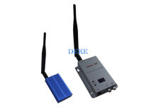 1.5w 15 Channel Wireless Audio Video Transmitter For Surveillance