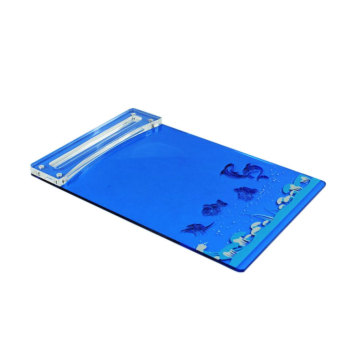 Wholesale Blue Acrylic Clipboards In Bulk